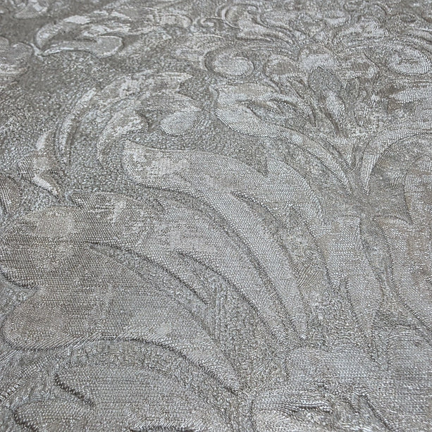 Zambaiti Parati Z10921 Embossed Beige Tan Cream Plaster Victorian Italian Damask