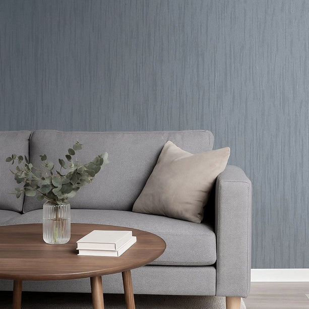Zambaiti Parati Z20102 Embossed Light Gray Vertical Streaks Distressed Textured Modern