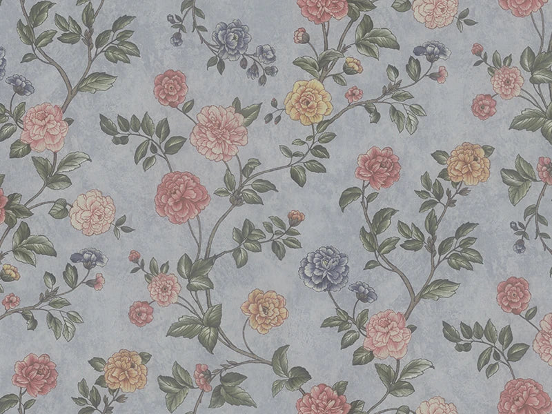 Zambaiti Parati Z66807 Satin Flower Wallpaper