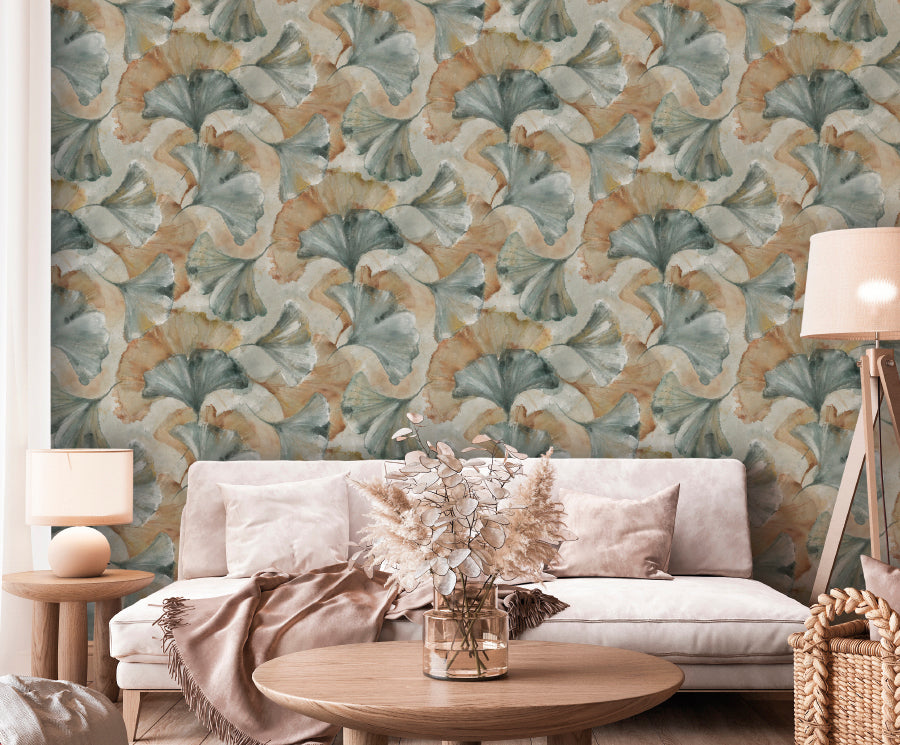 Zambaiti Parati Z77591 Savana Ginkgo Mural