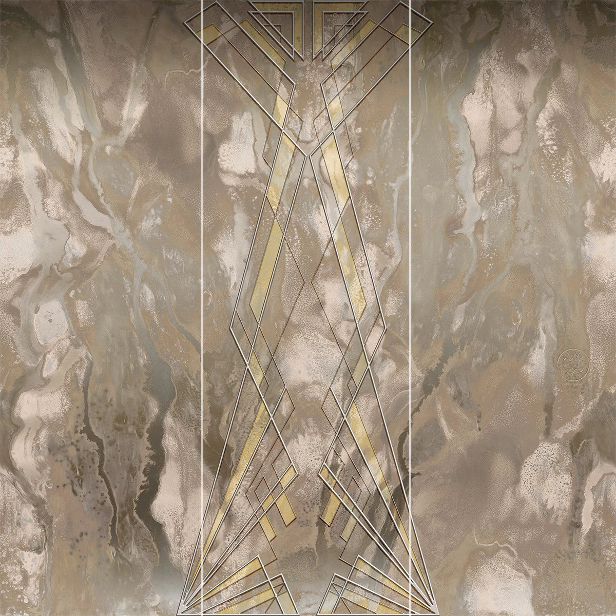 Elie Saab Z6483 Couture Mural