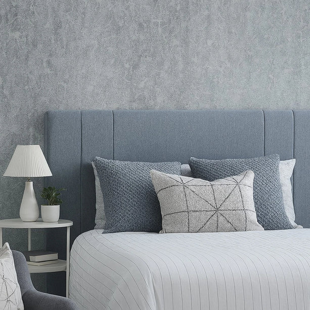 Zambaiti Parati Z10911 Light Gray Beige Distressed Scallop Plaster Modern
