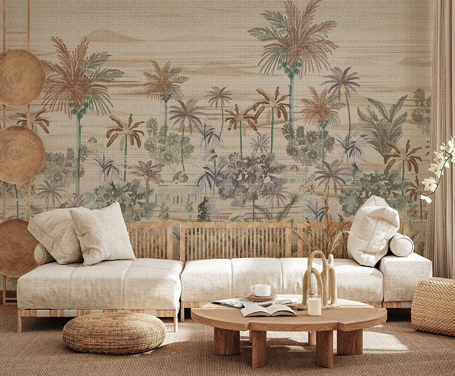 Zambaiti Parati Z57776 Architexture Palmeras Mural
