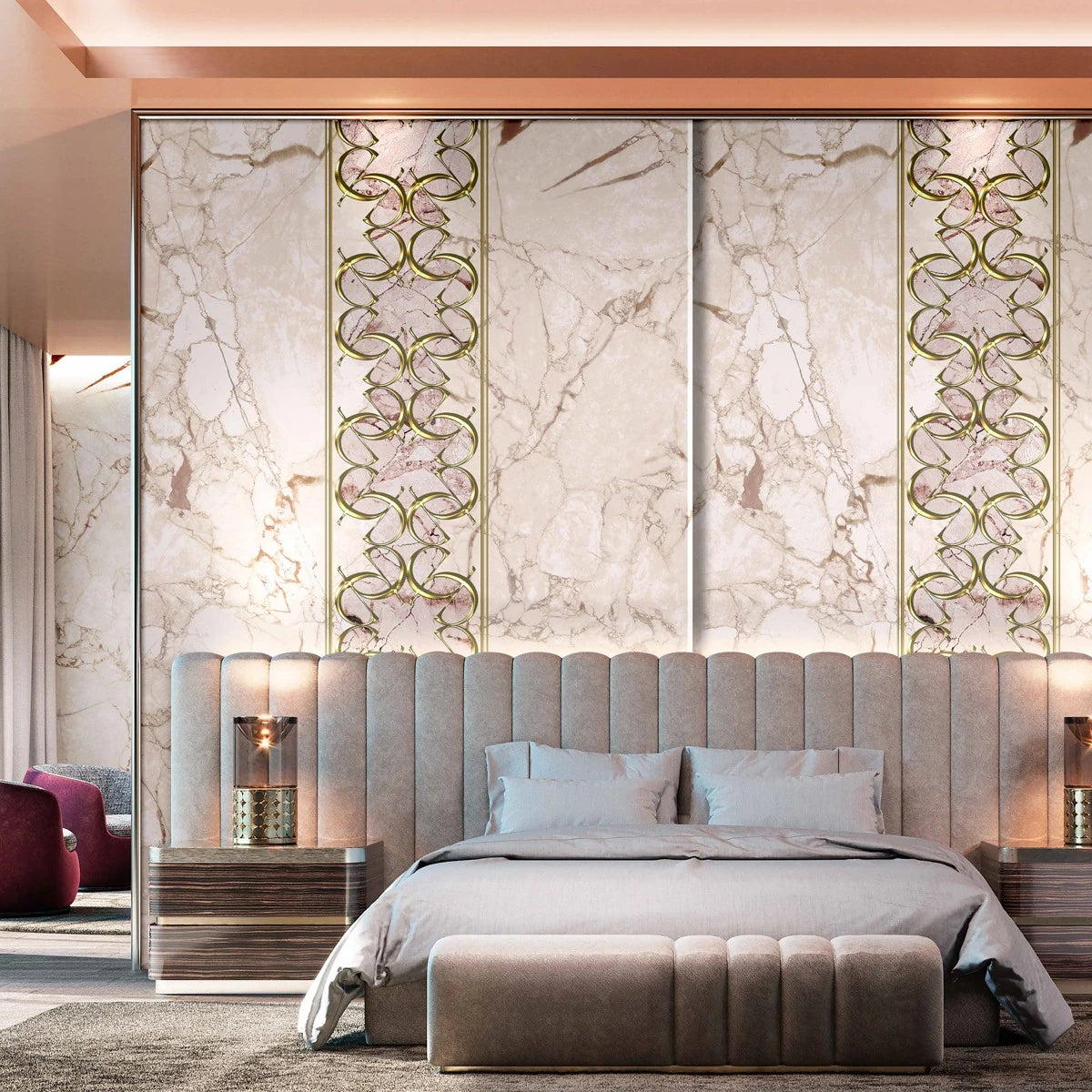 Elie Saab Z64896 Couture Mural