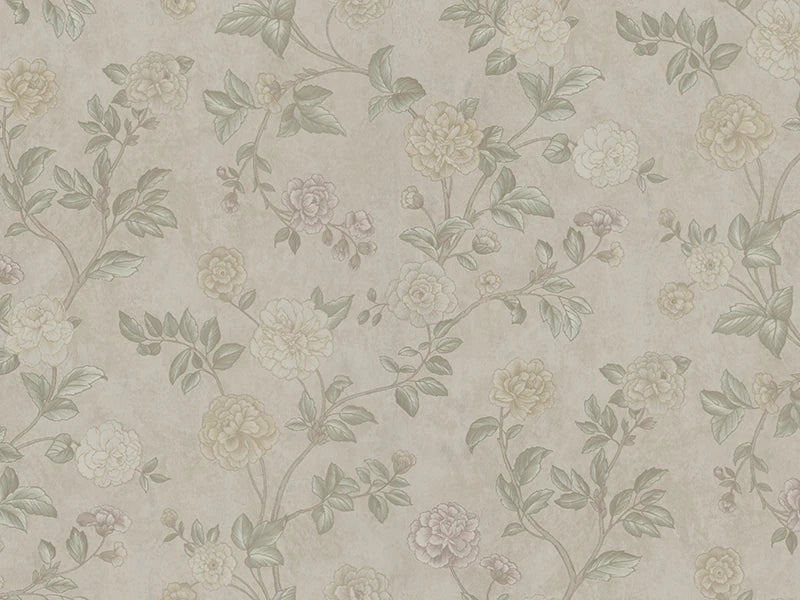 Zambaiti Parati Z66801 Satin Flower Wallpaper