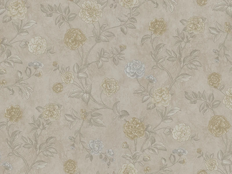 Zambaiti Parati Z66803 Satin Flower Wallpaper