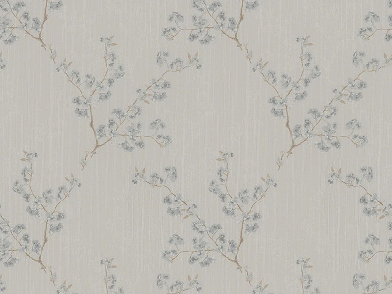 Zambaiti Parati Z66829 Satin Flower Wallpaper