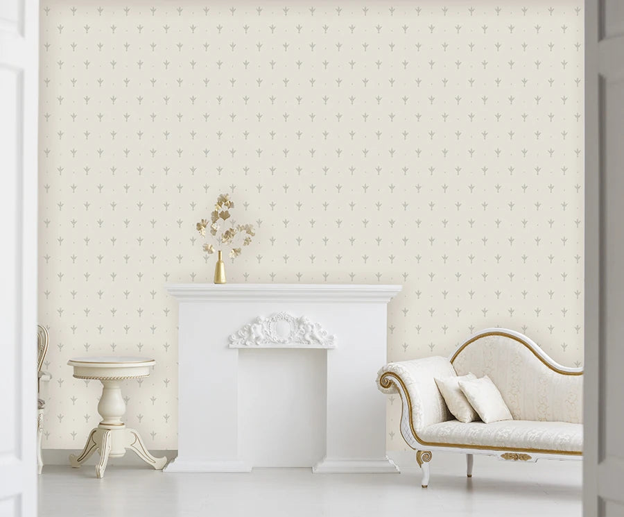 Zambaiti Parati Z66847 Satin Flower Wallpaper