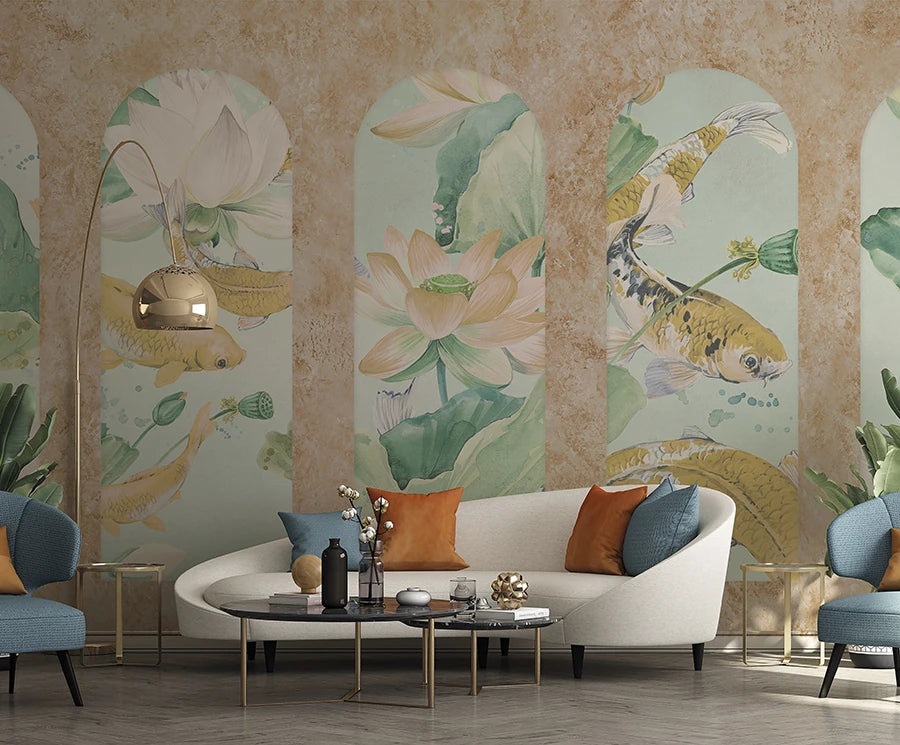 Zambaiti Parati Z66867 Satin Flower Mural