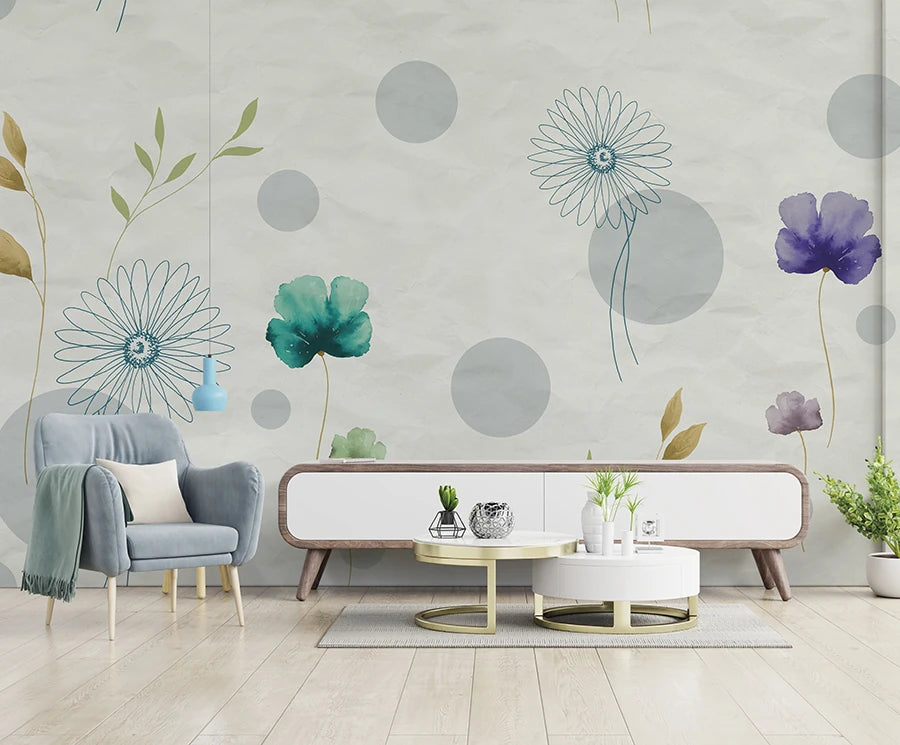 Zambaiti Parati Z66885 Satin Flower Mural