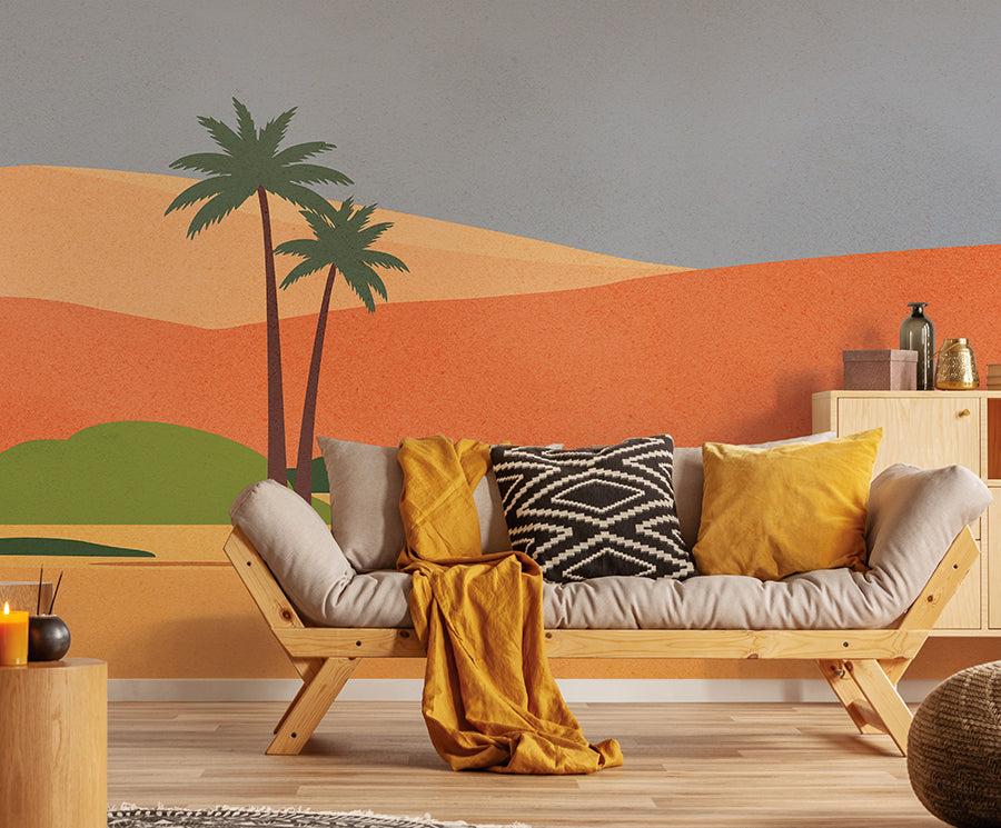 Zambaiti Parati Z70756 Marrakech Desert Mural