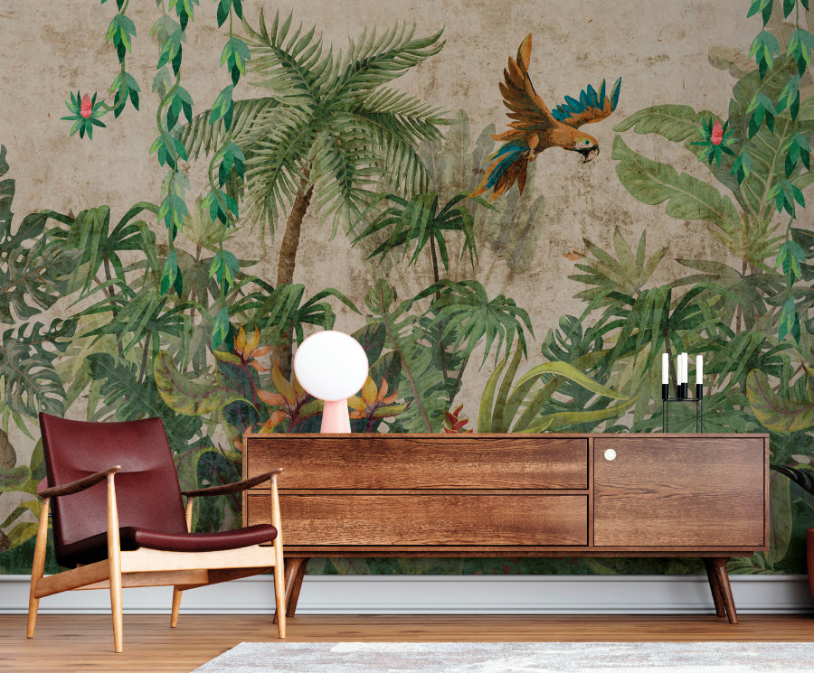 Zambaiti Parati Z77576 Savana Madagascar Mural