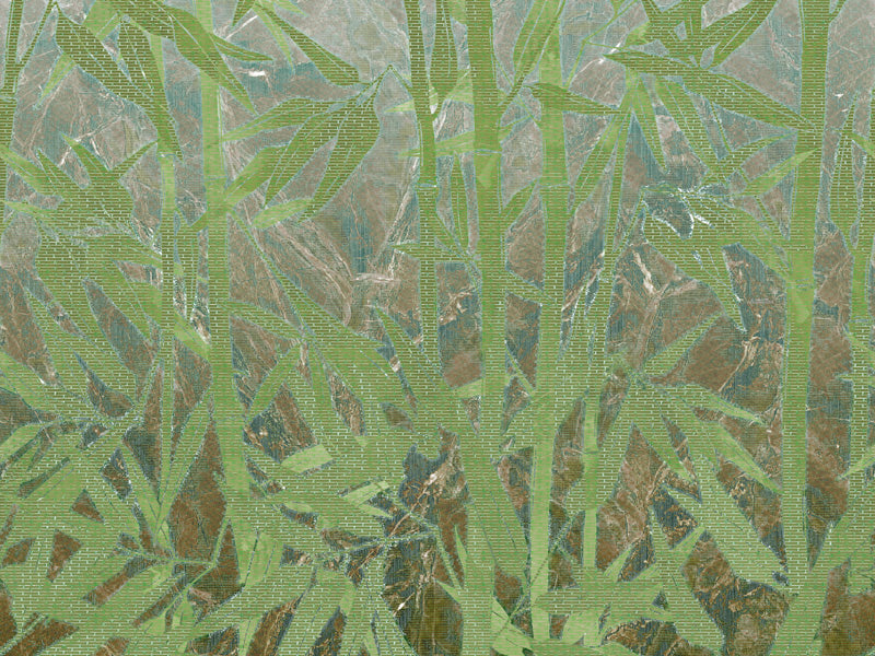 Lamborghini Z90072 Automobili Lamborghini 2 Green Mural Panel