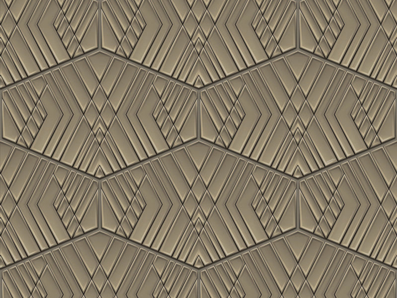 Lamborghini Z90076 Automobili Lamborghini 2 Leather Brown Mural Panel