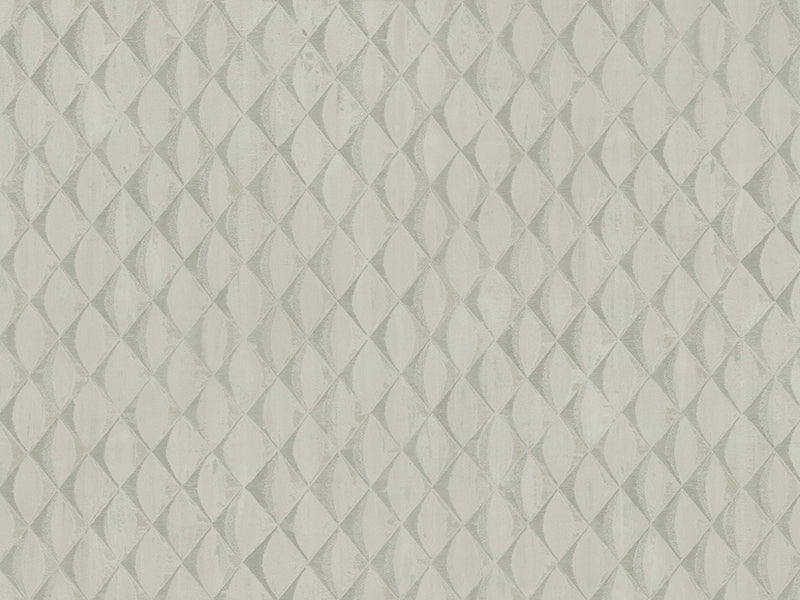 Zambaiti Parati Z10933 Light Gray Beige White Silver Glitter Faux Fabric Diamond Textured